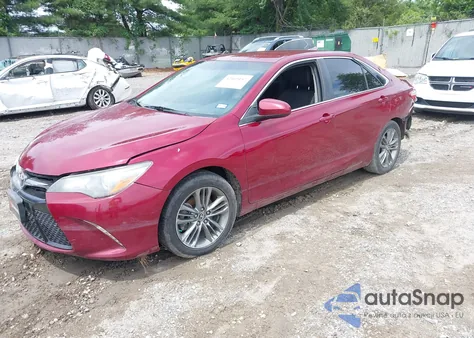 2017 Toyota Camry Se from USA, damaged, VIN 4T1BF1FK3HU654576